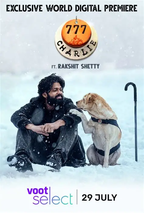 777 Charlie - Adventure, Comedy, Drama movie poster