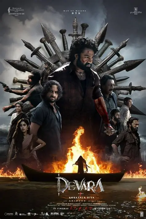 Devara: Part 1 - Action, Drama, Thriller movie poster
