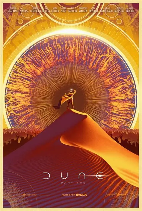 Dune:Part Two - Sci-Fi, Adventure, Drama movie poster