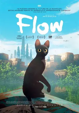 Flow - Animation, Fantasy, Adventure movie poster