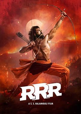 RRR - Action, Drama, Historical movie poster