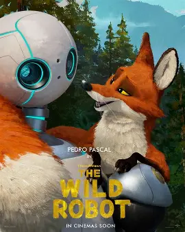 The Wild Robot - Animation, Adventure, Family movie poster