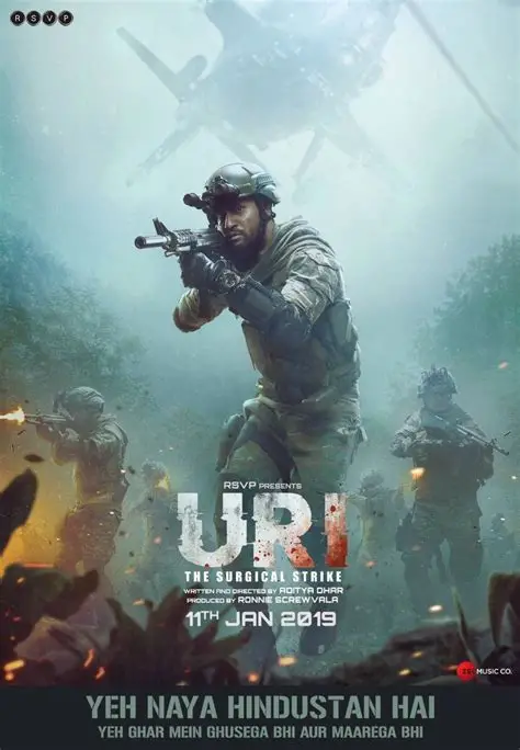 Uri: The Surgical Strike - Action, War, Drama movie poster
