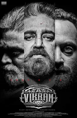 Vikram - Action, Thriller, Drama movie poster
