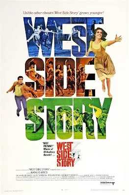 West Side Story - Musical, Drama, Romance movie poster