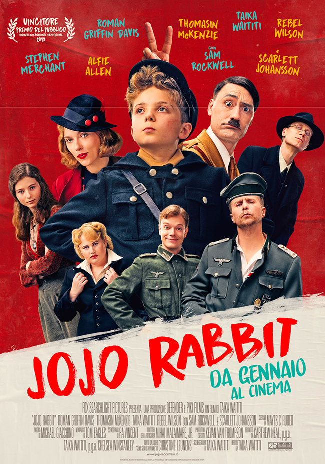 Jojo Rabbit - Comedy, Drama, War movie poster