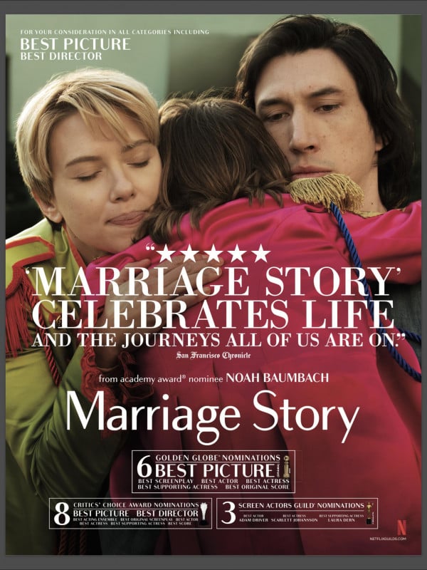 Marriage Story - Drama, Romance movie poster