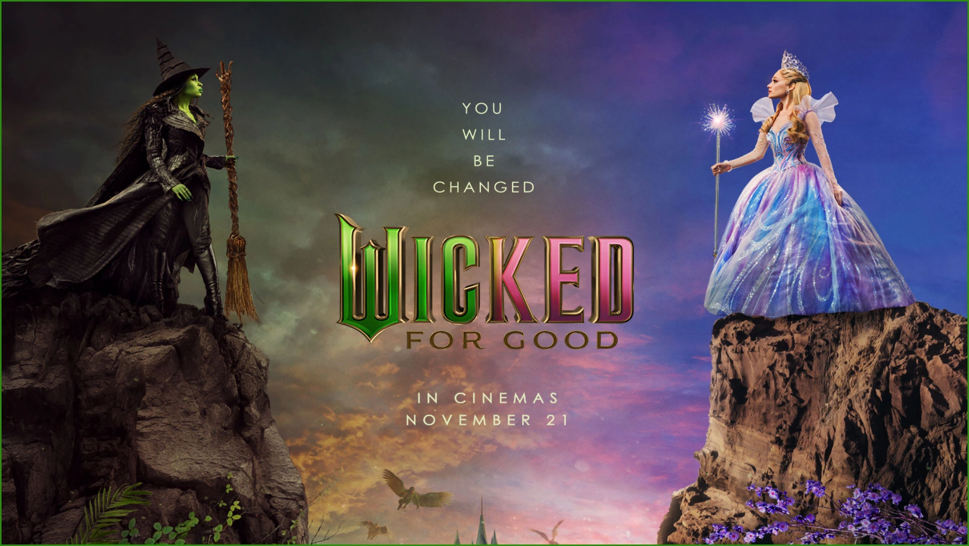 Wicked: For Good - Musical, Fantasy, Drama movie poster
