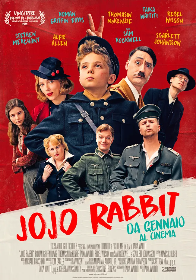 Jojo Rabbit - Comedy, Drama, War movie poster