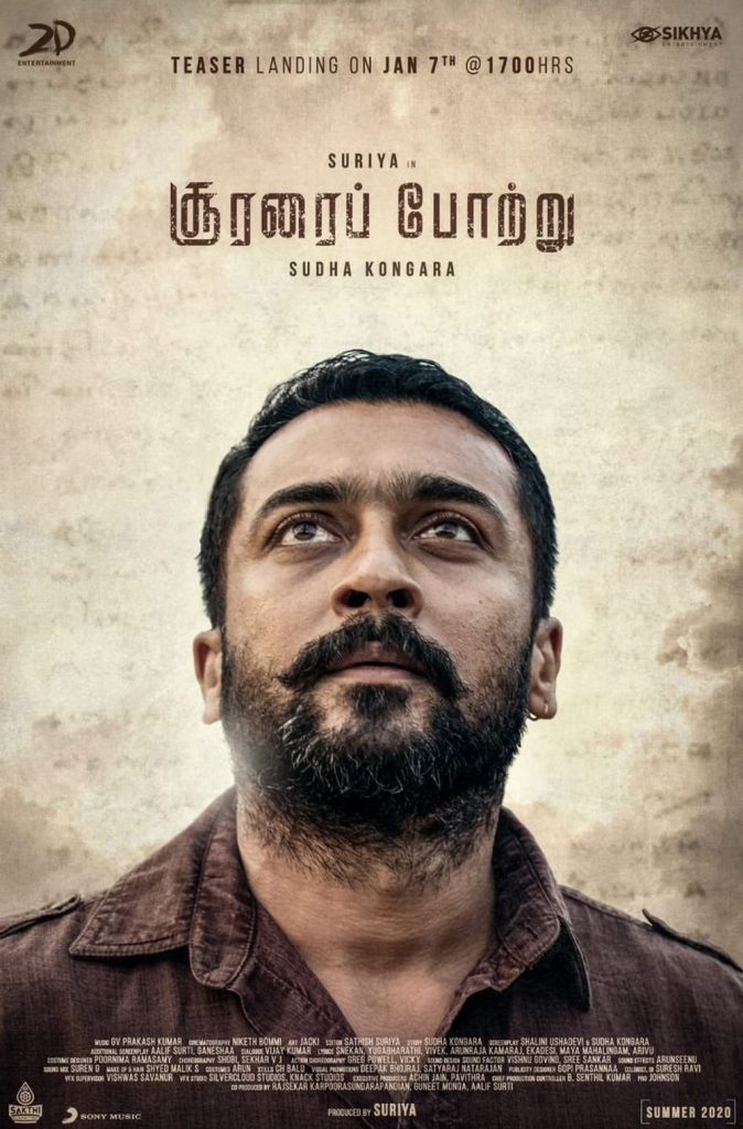 Soorarai Pottru - Drama, Biography movie poster