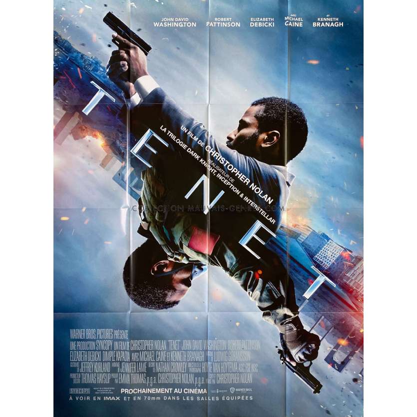 Tenet - Action, Sci-Fi, Thriller movie poster