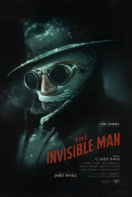 The Invisible Man - Horror, Sci-Fi, Thriller movie poster